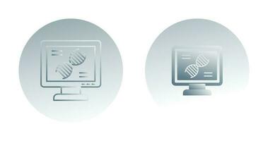 DNA-Testvektorsymbol vektor