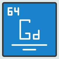 Gadolinium Vektor Symbol Design