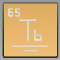 Terbium Vektor Symbol Design