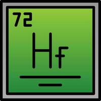 Hafnium Vektor Symbol Design