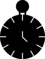 Uhr-Vektor-Icon-Design vektor