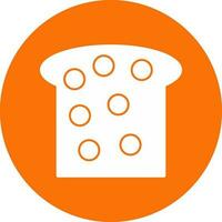 Toast-Vektor-Icon-Design vektor