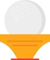 Golfball-Vektor-Icon-Design vektor