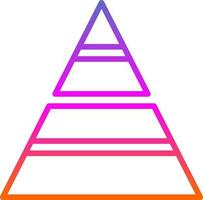 pyramid vektor ikon design