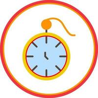 Tasche Uhr Vektor Symbol Design