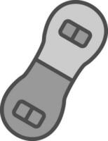 snowboard vektor ikon design