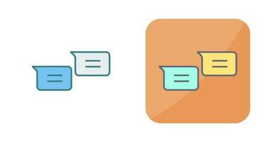 Vektorsymbol für eindeutige Nachrichten vektor