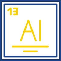 aluminium vektor ikon design