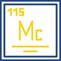 moscovium Vektor Symbol Design