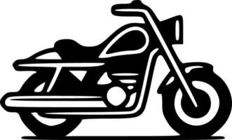 Motorrad schwarz Weiß Vektor Illustration