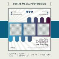 entsperren Erfolg kostenlos Vektor Geschäft Marketing Designs zum Sozial Medien Post Webinar