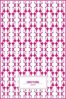 schön Rosa Blumen- Muster zum Hochzeit Einladung Karte vektor