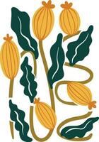 matisse Blume Illustration vektor