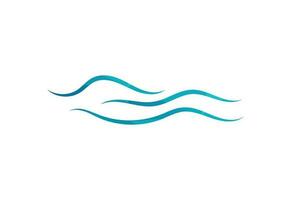 niedrig poly und Ozean Welle Logo Design, Vektor Design Vorlage