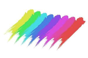 abstrakt Regenbogen rahmen, geeignet zum Sozial Medien vektor