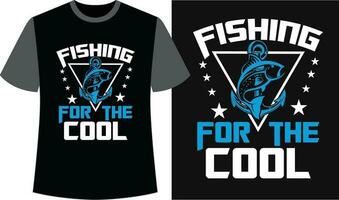 fiske typografi t-shirt design. fiske rolig t-shirt. fiske vektor design