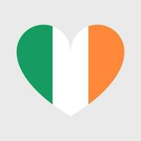 Irland Flagge Vektor Symbol. irisch Flagge Illustration