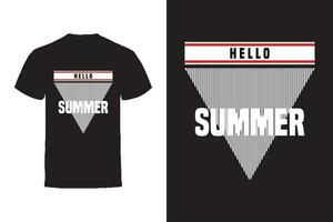 vektor t-shirt design. sommar typografi vektor t-shirt design.