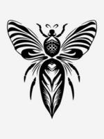 djur- stam- tatuering design element vektor