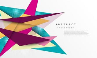abstrakt moderna former vykort eller broschyromslag design vektor