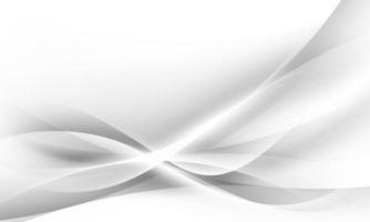 abstrakt vit bakgrundsaffisch med dynamisk teknik nätverksvektorillustration vektor