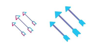 Einzigartiges Pfeil-Vektorsymbol vektor