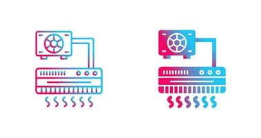 Vektorsymbol für Klimaanlage vektor