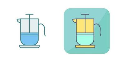 Vektorsymbol für französische Presse vektor