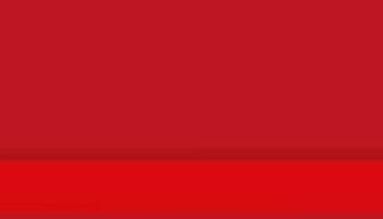 rot Studio Hintergrund mit leeren Mauer und Bodenbelag, Display Zimmer Galerie mit Kopieren Raum, Hintergrund Hintergrund minimal Design zum Valentinstag, Weihnachten Gruß Karte oder Chinesisch Neu Jahr 2024 Banner vektor