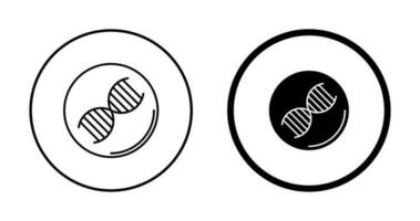 DNA-Vektor-Symbol vektor