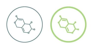molekyl vektor ikon