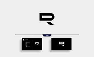 dr rd initial logo design vector illustration