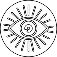 kreativ von Vision Symbol zum Geschäft Konzept. vektor