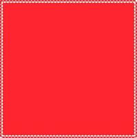 röd bakgrund med vit gräns. vektor