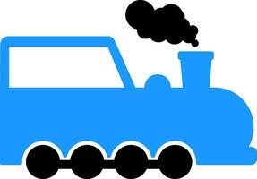 vektor tecken eller symbol av ånga tåg motor.
