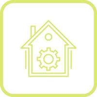 Vektorsymbol für Hausautomation vektor