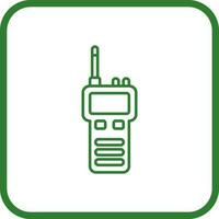 Walki-Talkie-Vektorsymbol vektor