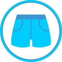 schwimmen kurze Hose Vektor Symbol Design