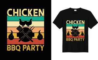 komisch Grill t Hemd Design, Huhn, Schwein, Kuh. komisch zitieren. isoliert, Vektor Illustration zum T-Shirt, Webseiten, drucken, Anwendung, Logo, Clip Kunst, Poster, Banner