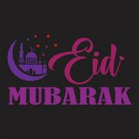 eid al-adha skjorta, Lycklig eid al Adha t-shirt, muslim högtider matchande tees, gåva aning för muslim vän, get eid skjorta, eid vibrafon t-shirt, eid mubarak skjortor, ramadan mubarak tee, religiös skjorta. vektor