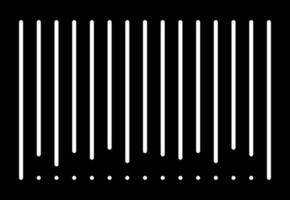 Barcode Symbol im langweilig Farbe. vektor