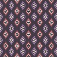 Ikat Paisley. ethnisch Muster orientalisch afrikanisch amerikanisch Indonesien, Asien, aztekisch Motiv Textil- und Bohemian.Design zum Hintergrund, Tapete, Teppich drucken, Stoff, Batik .Vektor Ikat Muster. vektor