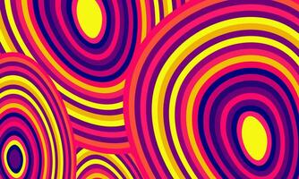 abstrakt vågor häftig hippie bakgrund. vågig swirly psychedelic stil. vektor illustration