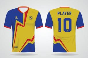 sport jersey mall för lag uniformer och fotboll t-shirt design vektor