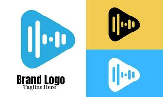 musik logotyp vektor design illustration