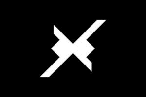 abstrakt Brief x Logo Design. korporativ Brief Design. kreativ Alphabet modern Brief Logo Design vektor