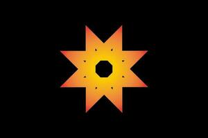 Star Logo Design. abstrakt Bewertung rot Element Vorlage Identität modern Logo Design. abstrakt Star rot Logo Design vektor