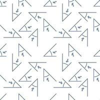 45 grad vinkel vektor matematik hörn begrepp linje sömlös mönster