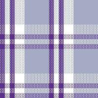 Plaid Muster nahtlos. schottisch Plaid, Flanell Hemd Tartan Muster. modisch Fliesen zum Tapeten. vektor