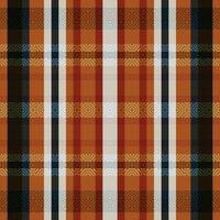 Plaid Muster nahtlos. Gingham Muster Vorlage zum Design Ornament. nahtlos Stoff Textur. vektor